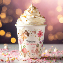 Cumpleaños de los Hados Chica de Bosques Encantado