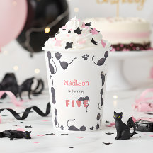 cumpleaños de niños de gato negro