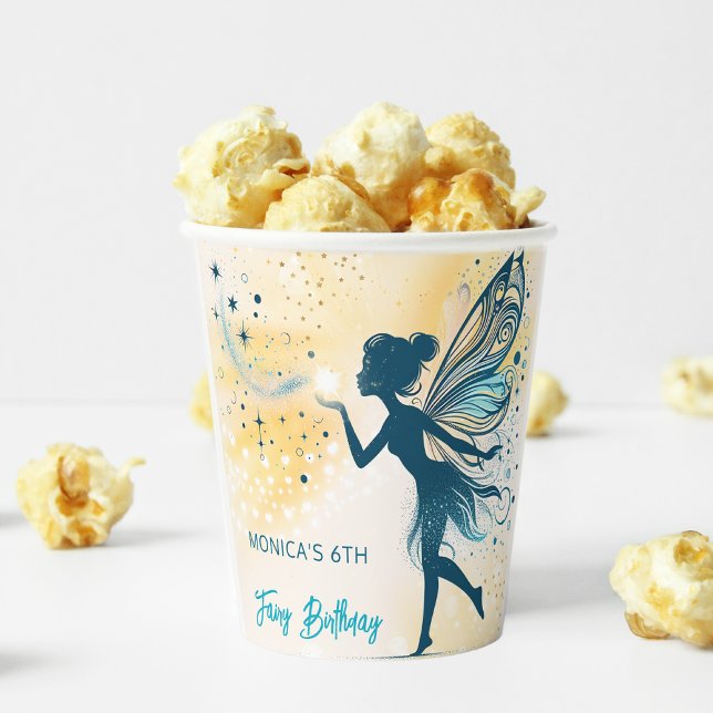 Vasos De Papel cumpleaños de niños de Magic Fairy (Subido por el creador)