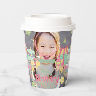 Vasos De Papel cumpleaños de princesa