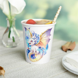 Vasos De Papel Cumpleaños del Dragon