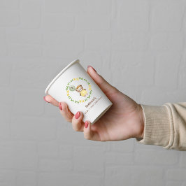 Vasos De Papel Cumpleaños del oso Cute