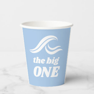 Vasos De Papel Cumpleaños del Surfing, el Grande
