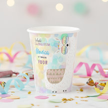 cumpleaños divertidos, coloridos niños de Lama