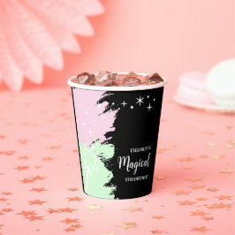 Vasos De Papel Cumpleaños Mágico