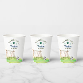 Vasos De Papel Cumpleaños número uno “Es hora de jugar” del novat