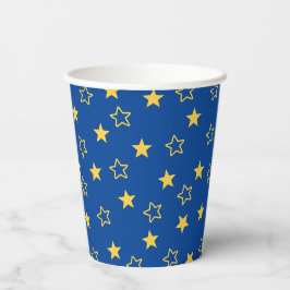 Vasos De Papel Cumpleaños Segundo Dos a la Luna