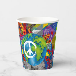 Vasos De Papel Cuotas de los documentos de paz mundiales