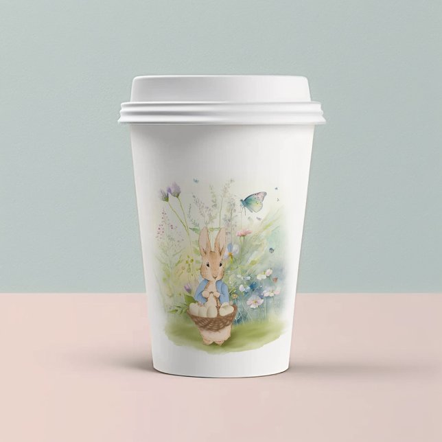 Vasos De Papel Cuotas de papel de Peter Rabbit en Pascua (Subido por el creador)