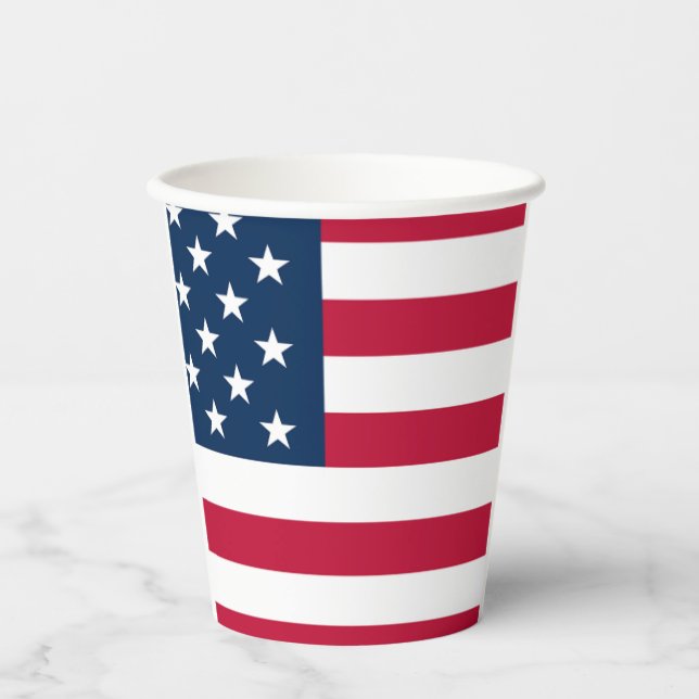 Vasos De Papel Cupas de papel de Estados Unidos (Anverso)