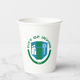 Vasos De Papel Cupas de papel de la ciudad de Irvine (California)