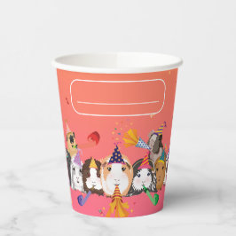 Vasos De Papel Cupos de papel para la fiesta de cumpleaños del ce
