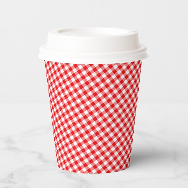 VASOS DE PAPEL CUPS CHEX 5-RED-PAPER (Anverso)