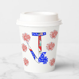 Vasos De Papel Cups De Papel 4 De Julio