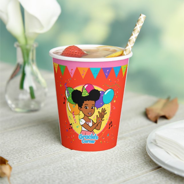 Vasos De Papel Cups de papel de esquina de Gracie (in situ)