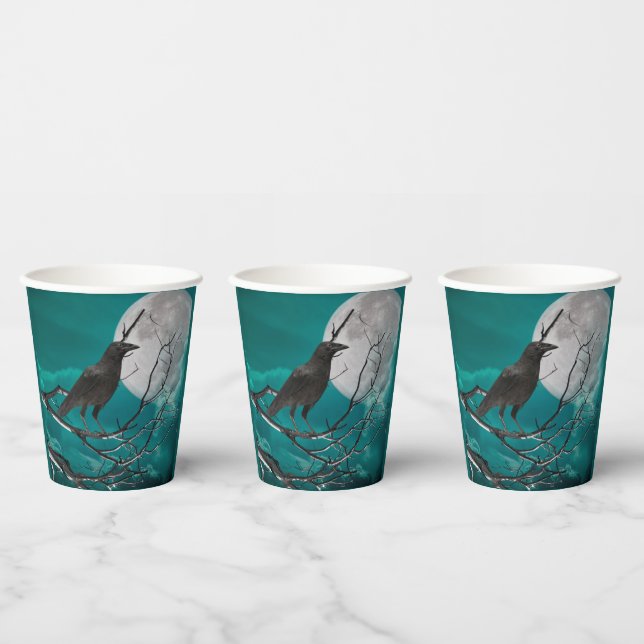 Vasos De Papel Cups de papel, la avenida en verde (Multi)