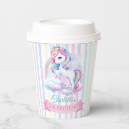 Vasos De Papel Cups de papel para una mágica fiesta de cumpleaños