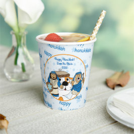 Vasos De Papel Cups de papel "Zeevie and the Macabbees" de 8 oz.