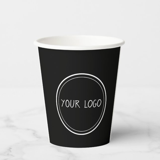Vasos De Papel Custom Paper Cups (Anverso)