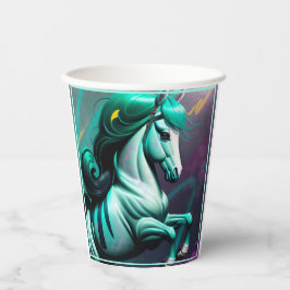 Vasos De Papel Cute 3D Spirit Pony 24 tazas de papel