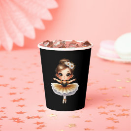 Vasos De Papel Cute Ballerina