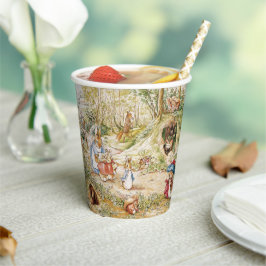 Vasos De Papel Cute Beatrix Potter Peter y amigos