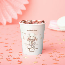 Vasos De Papel Cute Bunny Baby Shower