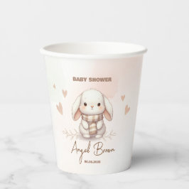 Vasos De Papel Cute Bunny Baby Shower