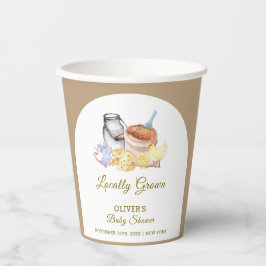 Vasos De Papel Cute Farm Chicken Mouse Baby Shower