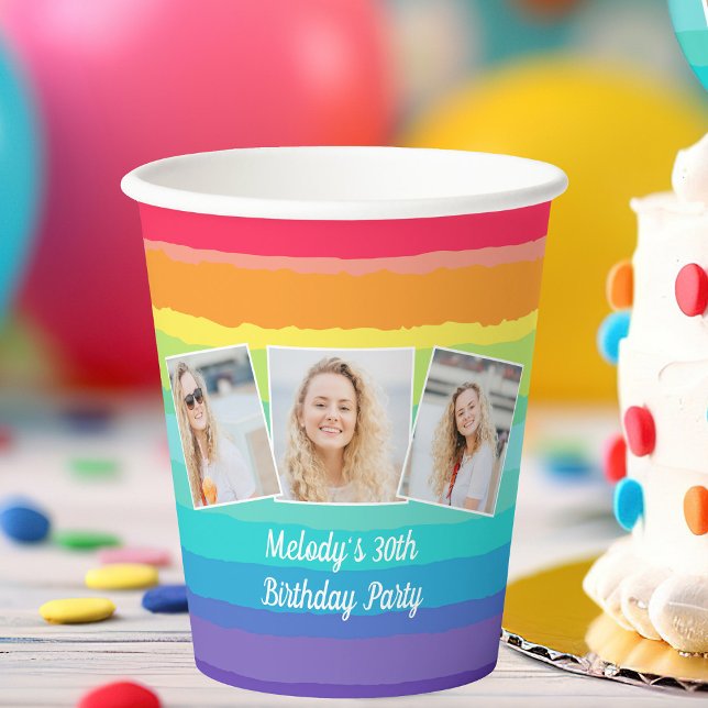 Vasos De Papel Cute fiesta de cumpleaños del Personalizado del Co (Subido por el creador)