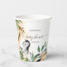 Cute Giraffe, Zebra deja Baby Shower