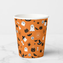 Cute Halloween Fantasmas Espeluznantes Patrón Nara