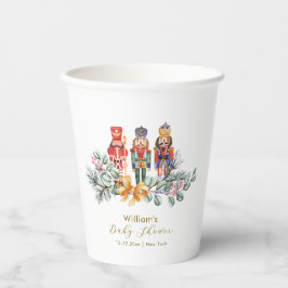 Vasos De Papel Cute It's Cold Outside Nutcracker Baby Shower