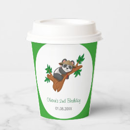Vasos De Papel Cute Koala Wild Animal Jungle Kids Birthday Party