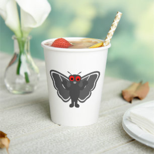 Vasos De Papel Cute Mothman