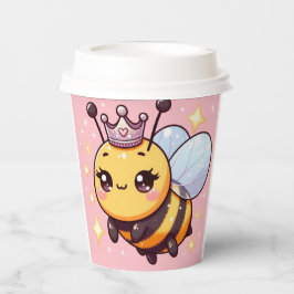 Vasos De Papel Cute Personalizado Queen Bee