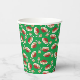 Vasos De Papel Cute Spaghetti Kids Birday Fiesta Kawaii