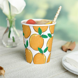Vasos De Papel Cutie Naranja Cups de papel