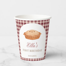 Vasos De Papel Cutie Pie Baby Shower Paper Cups