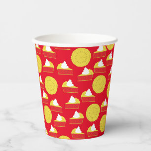 Vasos De Papel Cutie Pie Cherry Primer cumpleaños Fiestas niños