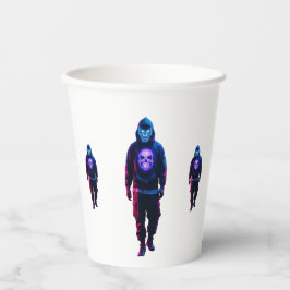 Vasos De Papel Cyberpunk