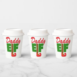 Vasos De Papel Daddy Elf