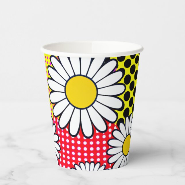 Vasos De Papel Daisy Days (Izquierda)