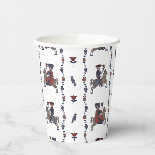 Vasos De Papel Dala W - Taza de papel de 236 ml (Izquierda)