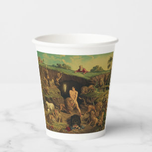 Vasos De Papel Daniel en el foso de los leones