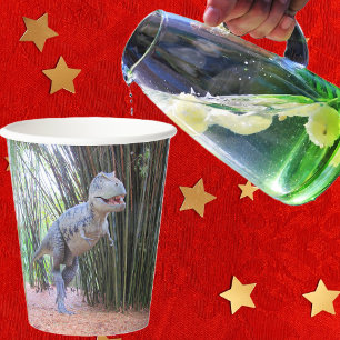 Vasos De Papel Daspletosaurio - Dinosaurio - taza de papel