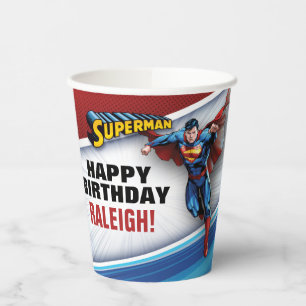 Vasos De Papel DC Comics   Superman - Birthday