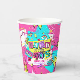 Vasos De Papel De vuelta a los años 90