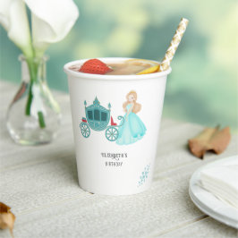 Vasos De Papel Decoración de la fiesta de cumpleaños de la prince