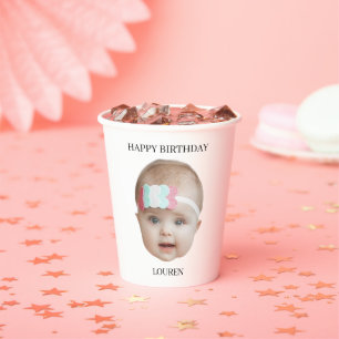 Vasos De Papel Decoraciones de personalizados Boda de cumpleaños 